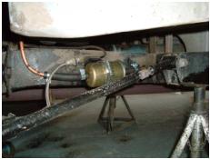 Fuel Filter in position