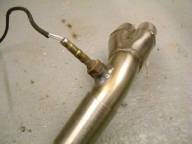 O2 sensor in collector